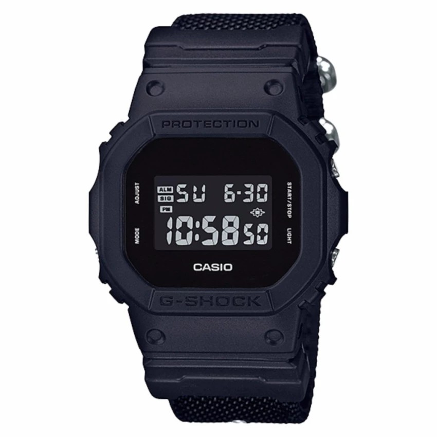 นาฬิกาข้อมือ Casio G-shock DW-5600BBN-1A สายผ้า CORDURA