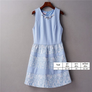 *พร้อมส่ง* ชุดเดรสแฟชั่นใหม่สายเกาหลี S-08