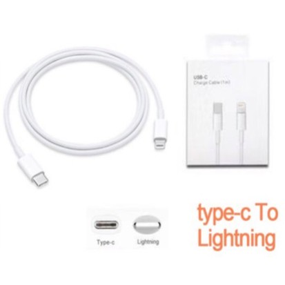 สายชาร์จไอโฟน Foxconn Type-C To Lightning เป็น ไอโฟน รองรับชาร์จไว PD ของแท้ 4.0