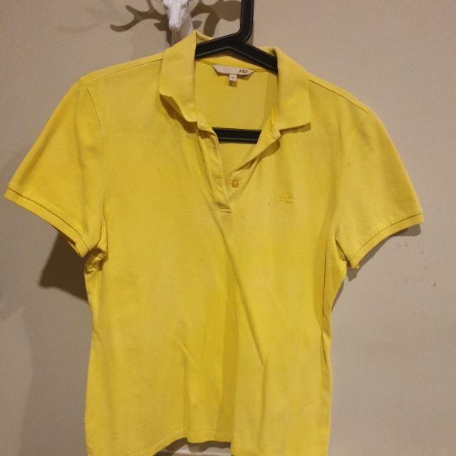เสื้อโปโล AllZ สีเหลือง