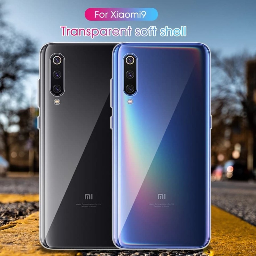CASE XIAOMI MI9 MI 9 / MI 9SE ULTRATHIN TRANSPARENT JELLY CASE