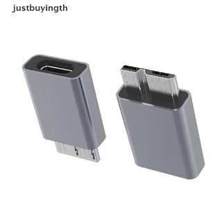 [JBTH] อะแดปเตอร์เชื่อมต่อ USB Type C Female to USB 3.0 Micro B Male [JB]