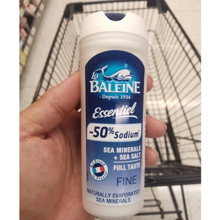 ecook ฝรั่งเศส เกลือ -50 สำหรับ ผู้จำกัด ไอโอดีน cg la baleine sea mineral essential salt 125g
