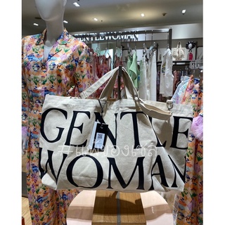 ✅พร้อมส่ง✅ GENTLEWOMAN Universal Tote Bag : กระเป๋ารุ่นซิกเนเจอร์ผ้าแคนวาสสีครีมที่มาในไซส์ใหญ่ บิ๊ก เบิ้ม👍