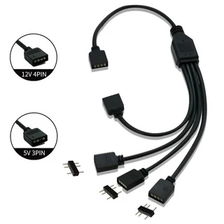 สายพ่วง, สาย Y, สายแปลง ARGB 3pin 5V / RGB 4pin 12V / SM 3pin / VDG cable splitter