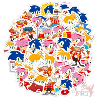 ❉ Sonic The Hedgehog - Games Cartoon Character Sonikku za Hejjihoggu สติ๊กเกอร์ ❉ 40Pcs/Set DIY Decals สติ๊กเกอร์ for Album Diary Laptop Scrapbooks Skateboard