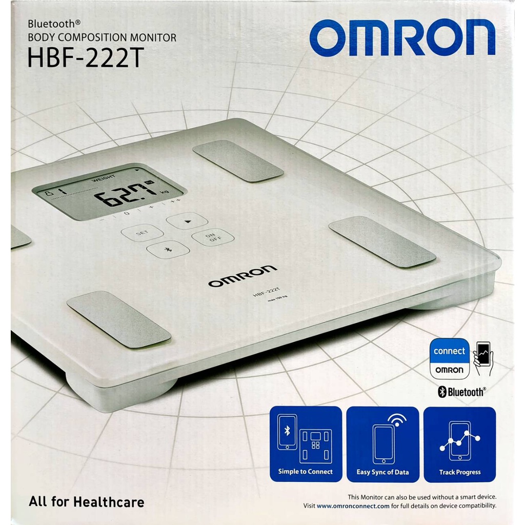 เครื่องวัดดัชนีมวลกาย ออมรอน รุ่น HBF-222T (ของแท้รับประกันศูนย์ 2 ปี) - รูปที่ 3