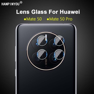 สําหรับ Huawei Mate 50 / Pro ฟิล์มกระจกนิรภัย ป้องกันเลนส์กล้อง ด้านหลัง แบบบางพิเศษ