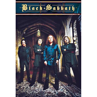 โปสเตอร์ วง ดนตรี Black Sabbath ภาพวงดนตรี โปสเตอร์ติดผนัง โปสเตอร์สวยๆ poster