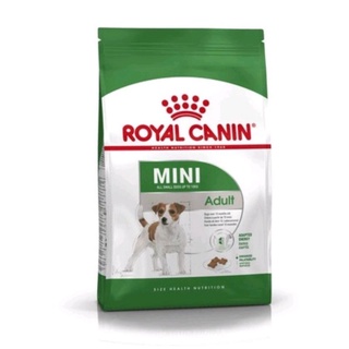 Royal canin Mini Adult 4 kg. อาหารเม็ดสำหรับสุนัขโตพันธุ์เล็ก 4 กก.