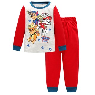 ชุดนอนลายการ์ตูน Paw Patrol สำหรับเด็ก ASD540