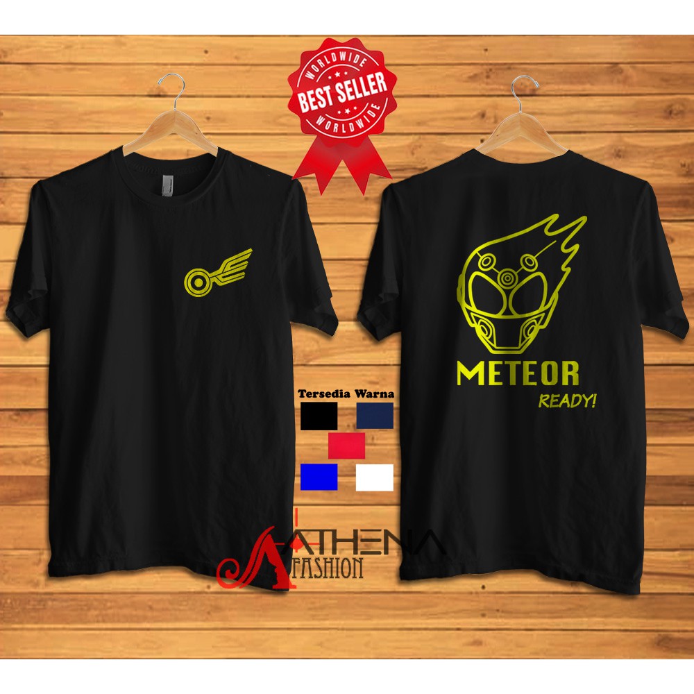 เสื้อยืด DISTRO เสื้อยืด TOKUSATSU KAMEN RIDER FOURZE KAMEN RIDER METEOR READY QUALITY