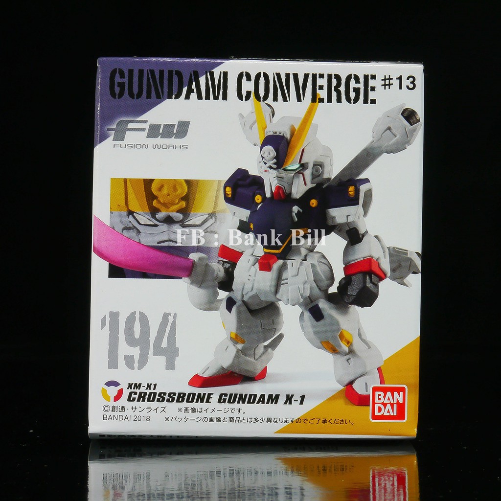 FW GUNDAM CONVERGE #13 No.194 XM-X1 Crossbone Gundam X-1 Figure BANDAI  13 