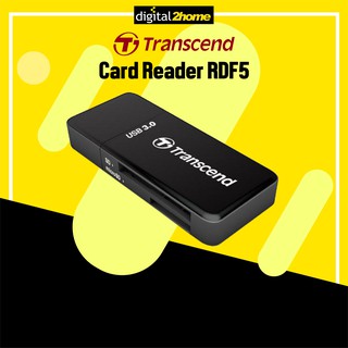 Transcend Card Reader RDF5 อ่านการ์ด