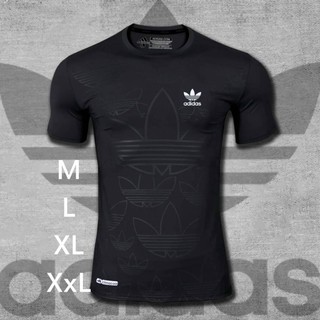 adidas เสื้อยืดแขนสั้นออกกำลังกาย