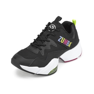 Zumba Air Stomp Classic - Black (รองเท้าผ้าใบออกกำลังกายซุมบ้า)