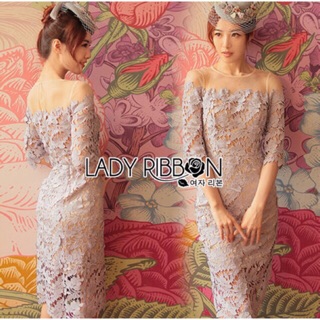 X457 C9 ชุดเดรส  size M  34/28/34 ยาว 40” ของใหม่ ป้าย Lady-Libbon