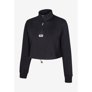 FILA เสื้อแจ็คเก็ตผู้หญิง (Black/White)