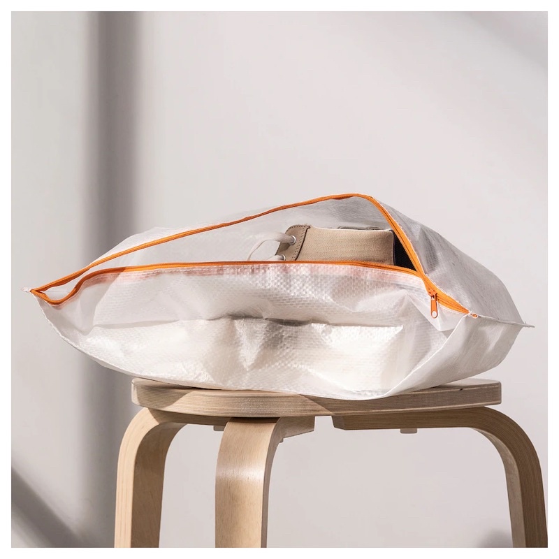 PÄRKLA ถุงซิบสำหรับใส่รองเท้า  Shoe bag 48x22 cm ikea