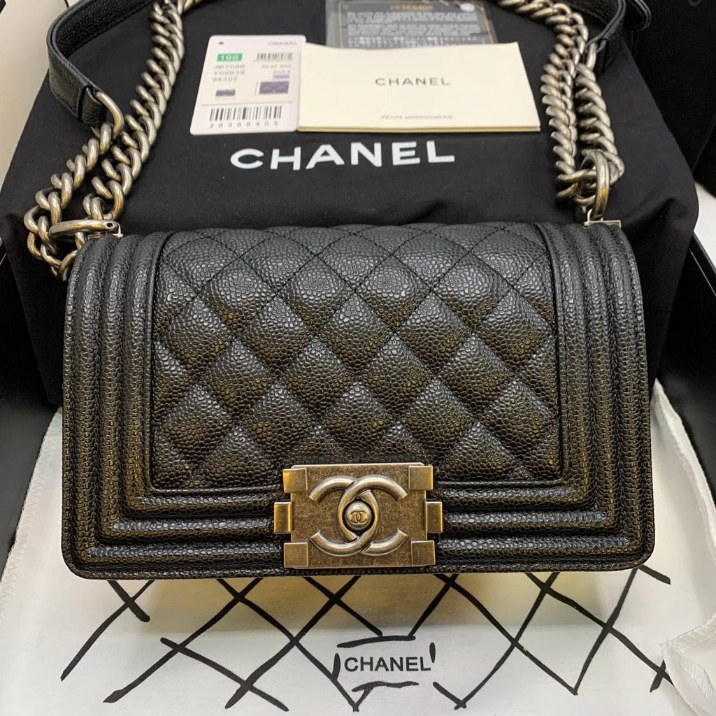 💰ผ่อนได้ 👜Chanel Boy 20 cm งาน Original