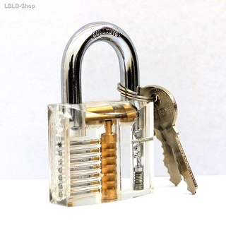 #relax✺▬❍Transparent Lockpick Cutaway Inside View Pick Lock Set Padlock Locksmith Tools F