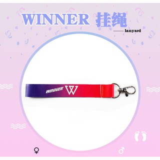 Kpop Winner Name Lanyard Keychain Phone Strap Bag Pendant