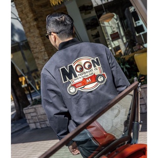 MOON Equipment Red Roadster Varsity Jacket MQW051CG