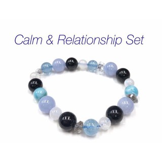 Calm and Relationship Set หินนำโชค หินความรัก หินความสัมพันธ์