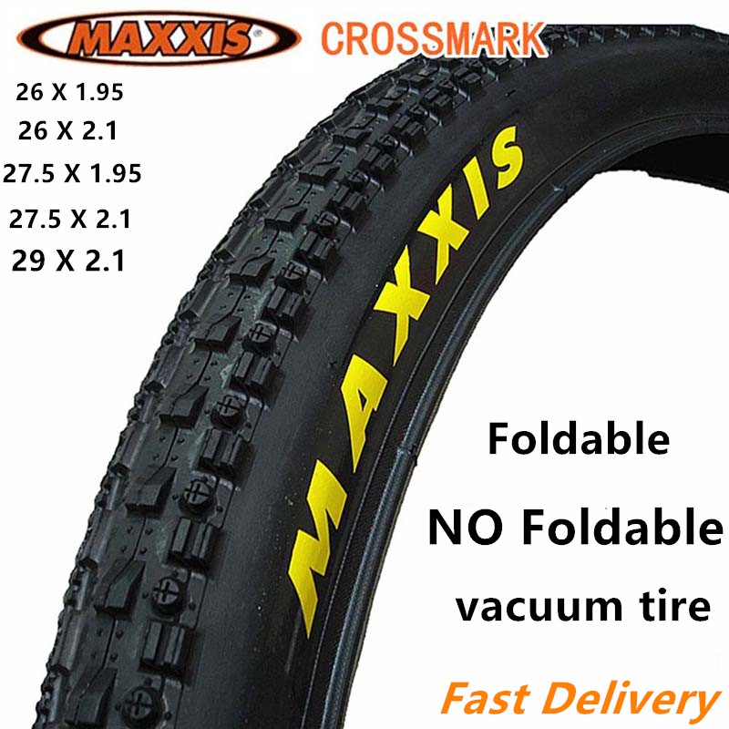Maxxis CrossMark อะไหล่ยางจักรยานเสือภูเขา น้ําหนักเบา 26*2.1 26*1.95 27.5*1.95/2.1