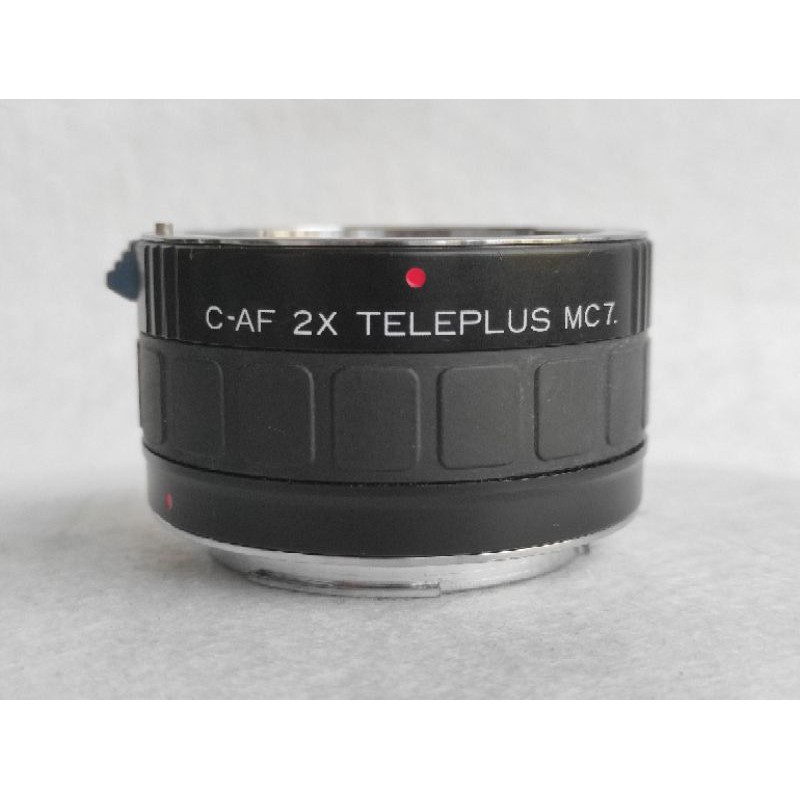 เลนส์ ยี่ห้อkenko adapter C-AFs Teleplus 2x. MC7 เพิ่มระยะสองเท่าMount EF, Eos (canon