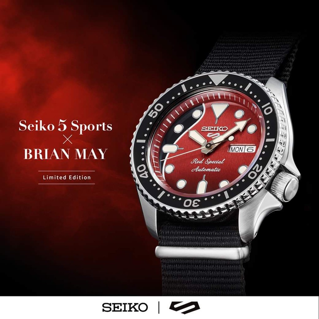 Seiko Spot5 "Brian May Limited Edition" นาฬิกาข้อมือผู้ชาย