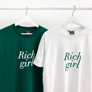 เสื้อยืดสกรีนลาย rich girl