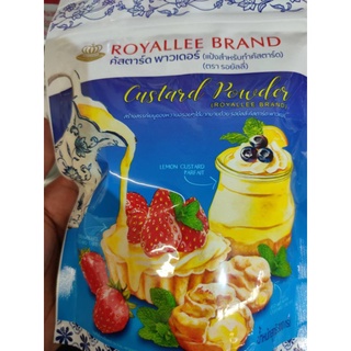 Royallee Brand คัสตาร์ด​ พาวเดอร์​ แป้งสำหรับทำคัสตาร์ด​ 300g