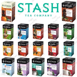 ชา Stash Tea Box แบบกล่อง 🍵ชาอเมริกา 40 รสแปลกใหม่ ชาดำ ชาเขียว ชาผลไม้ และชาสมุนไพร ✈ขายยกกล่อง พร้อมส่ง❤