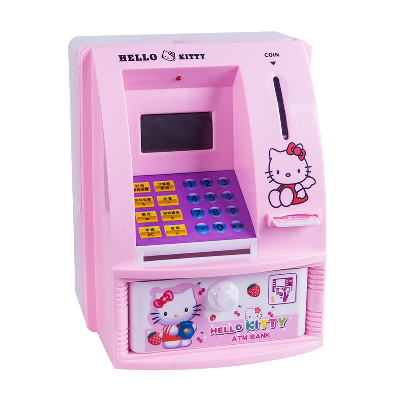 hello kitty atm piggy bank