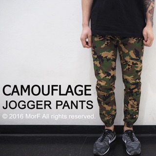 CAMO JOGGER PANTS กางเกงจ๊อกเกอร์ ลายทหาร