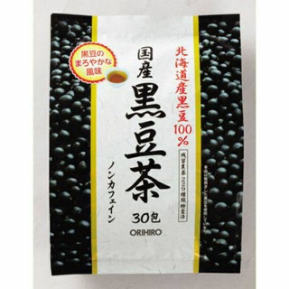 Hokkaido 100%  Black soy bean tea ชาถั่วเหลืองดำฮอกไกโด 30ชิ้นในห่อ