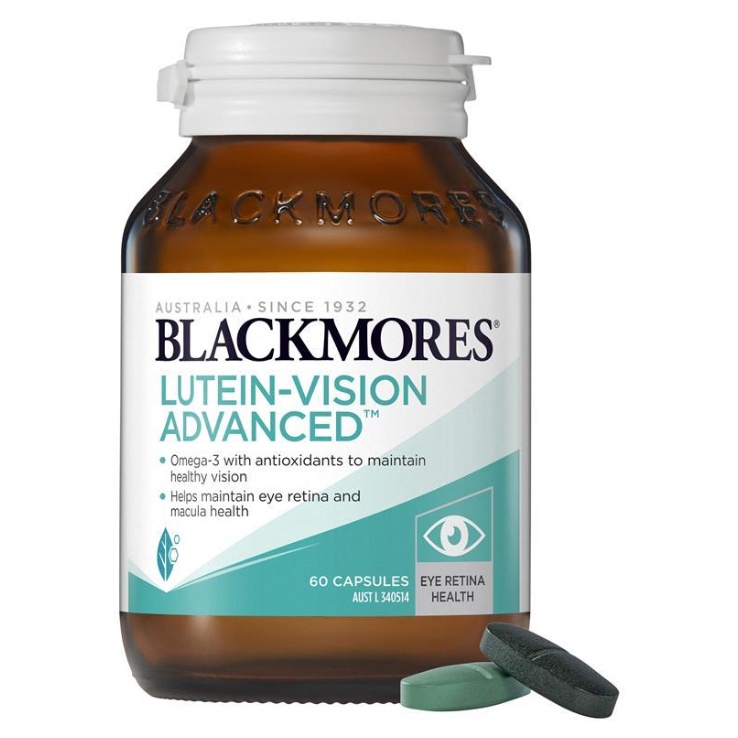 Blackmores Lutein Vision Advanced Eye Care Vitamin 60 Tablets
