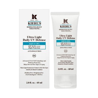 Kiehls Ultra Light Daily UV Defense Aqua gel SPF50/PA++++ 60ml