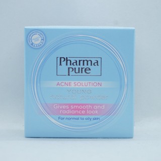 Pharma pure Acne solution Powder - แป้งพับสำหรับผิวมัน สิว แป้งโปร่งแสงเหมาะทุกผิว