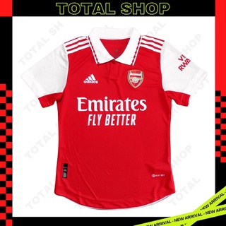 Arsenal 2022/23 Home Player Jersey เสื้ออาร์เซนอล เกรดนักเตะ เสื้อฟุตบอลArsenal