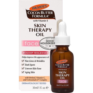 Palmers Cocoa Butter Formula Skin Therapy Oil For Face 30ml น้ำมันบำรุงผิวหน้า