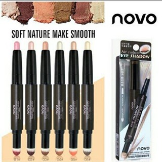 Novo Air Cushion Eye Shadow Soft Nature Make Smooth ทาตาคุชชั่น 2 หัว no.5100