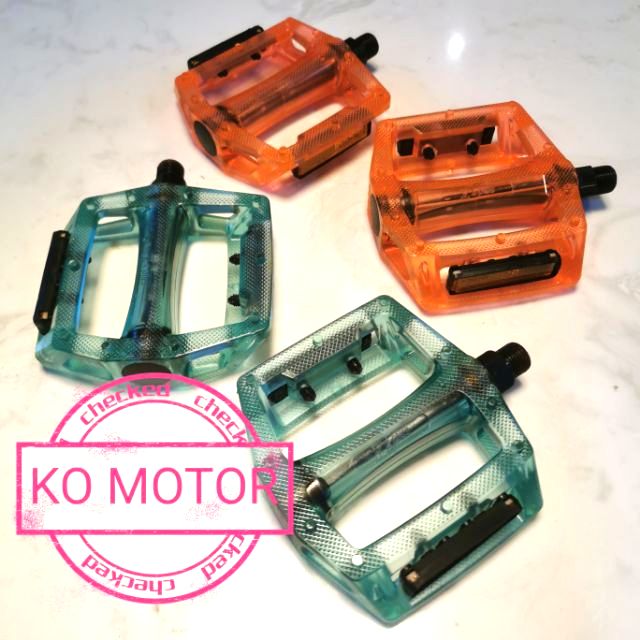 บันได จักรยาน Fix Gear สีใส ยี่ห้อ Z zplus ไต้หวัน - แกนใหญ่