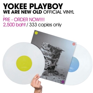 ■มือ1 แผ่นเสียง Yokee Plaboy อัลบั้ม WE ARE NEW OLD - 2 LP color vinyl