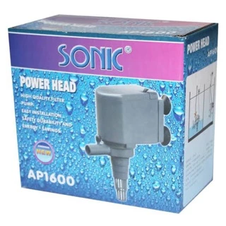 (ออก E-TAX ได้) ปั๊มน้ำ SONIC AP 1600 ปั๊มตู้ปลา ปั้มดูดน้ำ ap1600 โซนิค