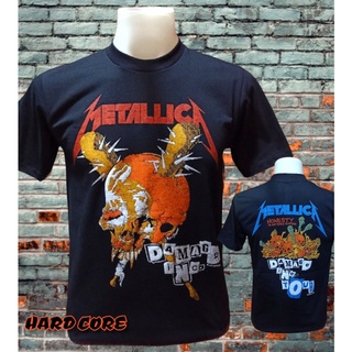 เสื้อวง METALLICA วงร็อค ไม่มีตะเข็บข้าง คอฟิต ป้ายUS เสื้อร็อค เสื้อวินเทจ เสื้อทัวร์ วงร็อคต่างประเทศ