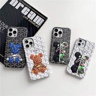 เคสโทรศัพท์มือถือหนังแข็ง สามมิติ ลายตุ๊กตา สําหรับ Samsung S22 S20 Ultra S21 Ultra NOTE 20 Ultra S21 PLUS S20 PLUS NOTE10 PLUS