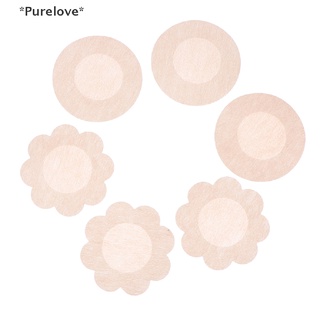 Purelove สติกเกอร์แปะหน้าอก แบบมองไม่เห็น สําหรับผู้หญิง 10 ชิ้น