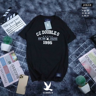 เสื้อยืด CC-OO งานปักตัวอักษร ผ้าดีมาก No.46